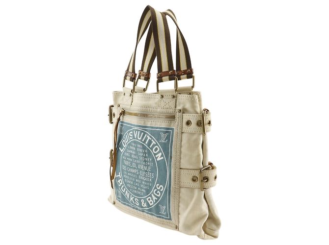 Louis Vuitton Glove Shopper MM Tote Bag Beige - Ansicht 2