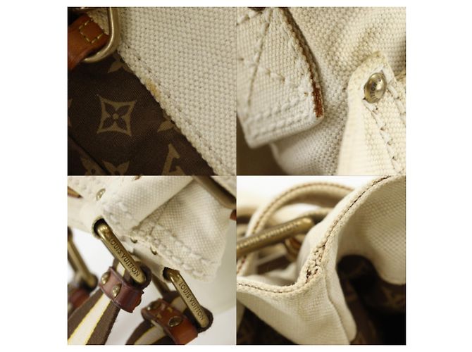 Louis Vuitton Glove Shopper MM Tote Bag Beige - Ansicht 9
