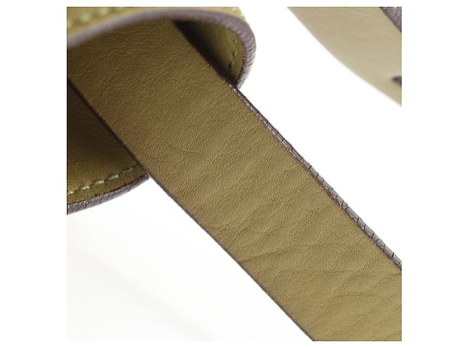 Borsa a Spalla Loewe Anagram Verde oliva - vista 14