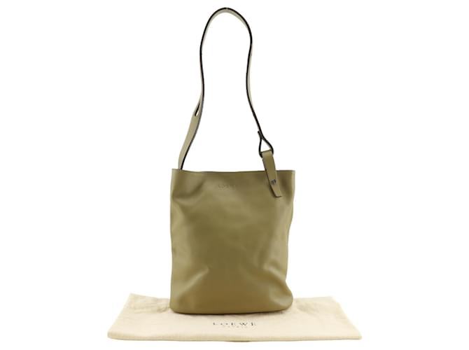 Borsa a Spalla Loewe Anagram Verde oliva - vista 19
