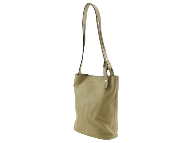 Borsa a Spalla Loewe Anagram Verde oliva - vista 2