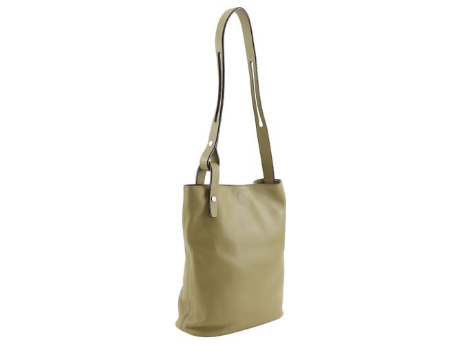 Borsa a Spalla Loewe Anagram Verde oliva - vista 3