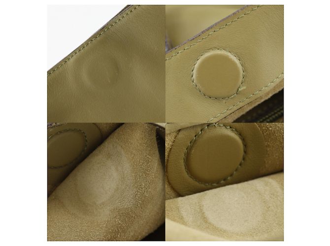 Borsa a Spalla Loewe Anagram Verde oliva - vista 9