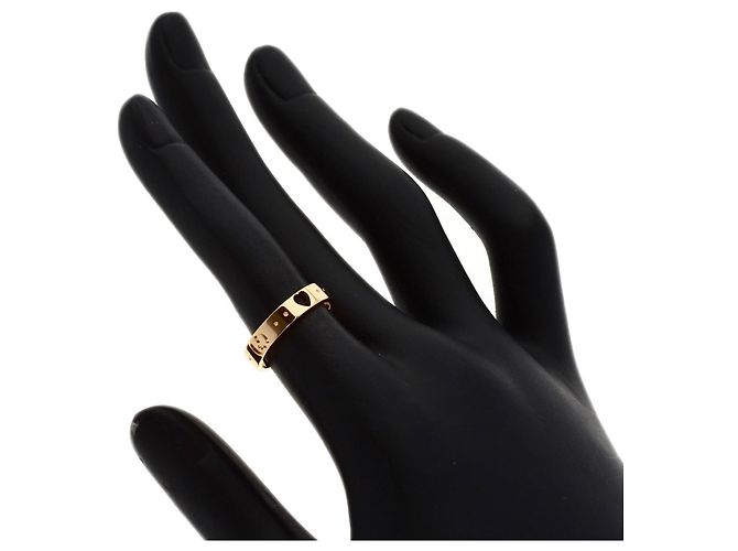 Anello Gucci Icon Amor #9 in oro rosa 18K - vista 7