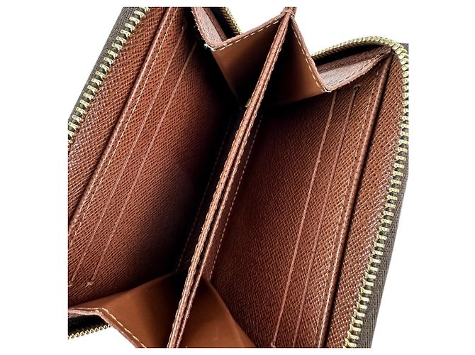 Cartera larga Louis Vuitton Monogram Castaño Monograma - vista 7