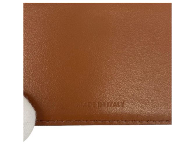 Céline Portafoglio Small Triomphe Celine Nero Bianco - vista 12