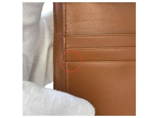 Céline Portafoglio Small Triomphe Celine Nero Bianco - vista 14
