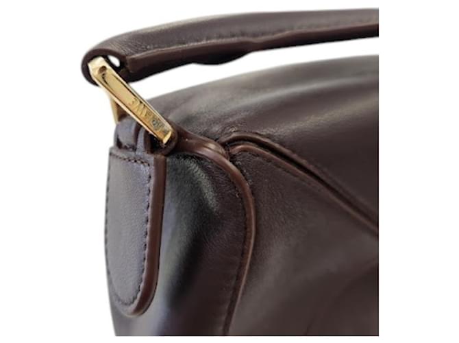 Piccola borsa Puzzle Featherlight Loewe Marrone scuro - vista 14