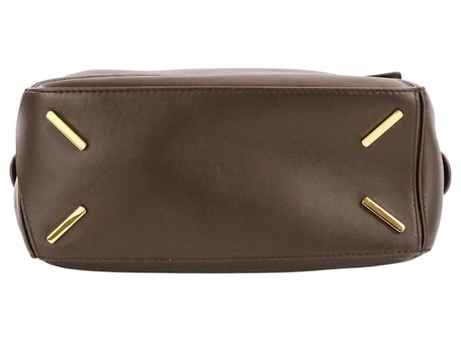 Piccola borsa Puzzle Featherlight Loewe Marrone scuro - vista 6