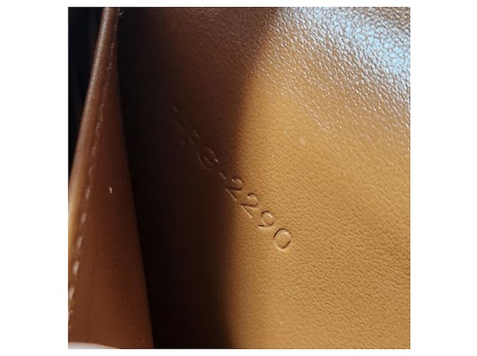 Céline Celine Triomphe Hardware Long Wallet Brown - view 11
