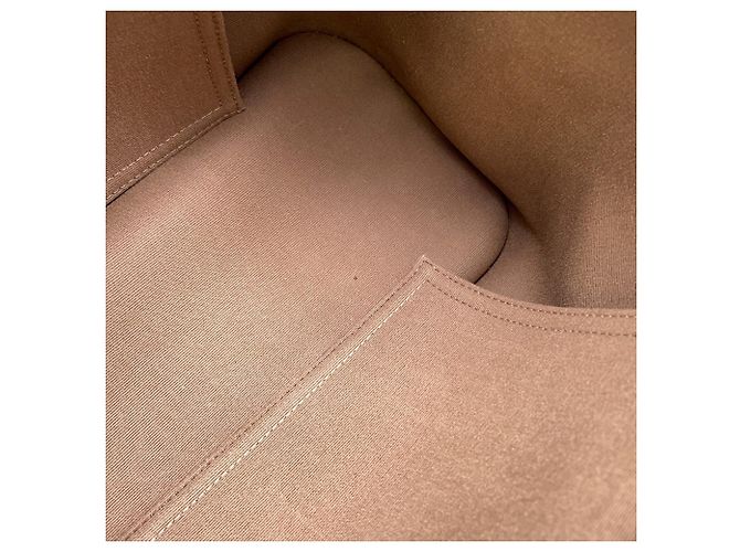 Hermès Bolso Tote Cabas PM Hermes Amarillo Gris pardo - vista 9