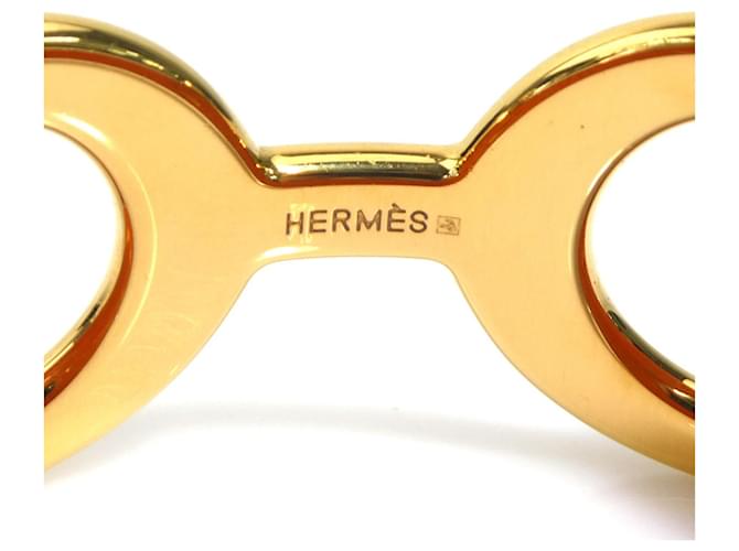Bracciale Charm Hermès Arancione e Oro D'oro - vista 8