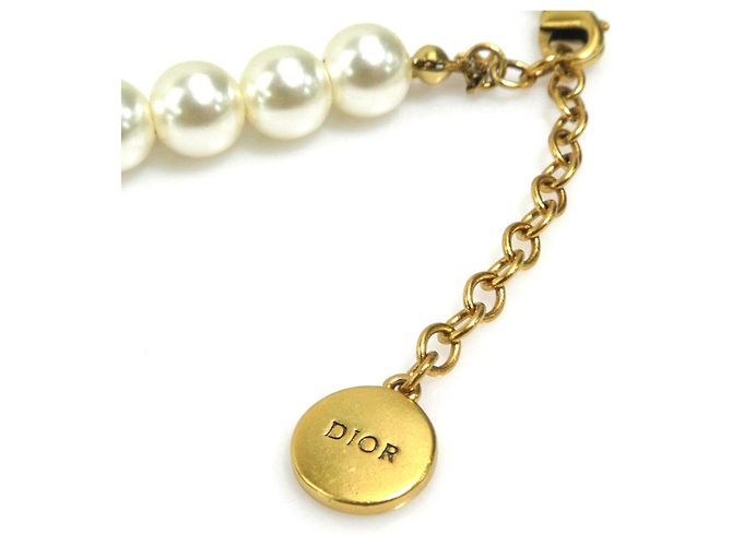 Collana da donna Christian Dior Bianco D'oro - vista 10