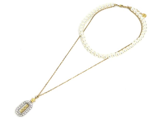 Collana da donna Christian Dior Bianco D'oro - vista 2