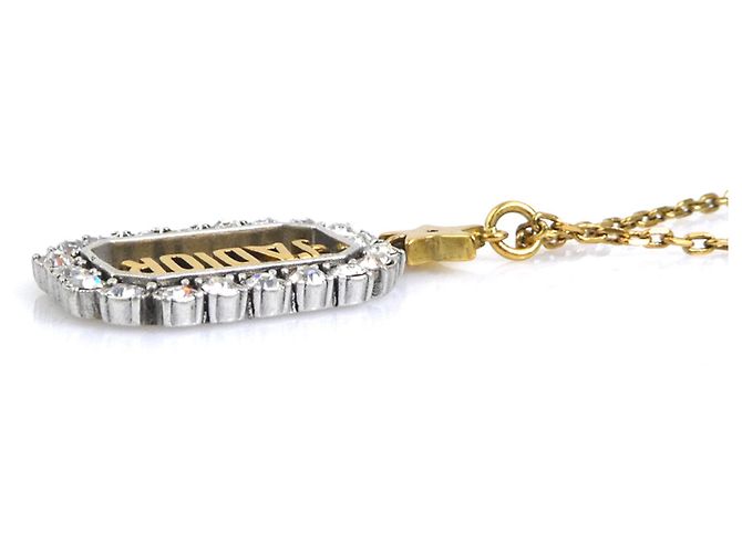 Collana da donna Christian Dior Bianco D'oro - vista 5