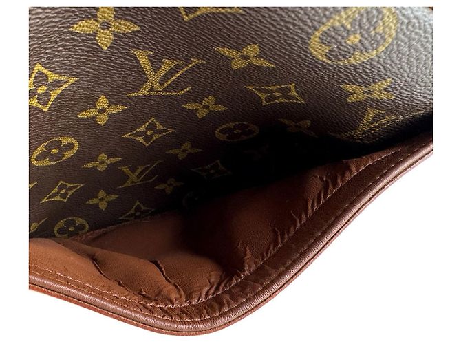 Louis Vuitton Monogram Schultertasche Braun - Ansicht 11