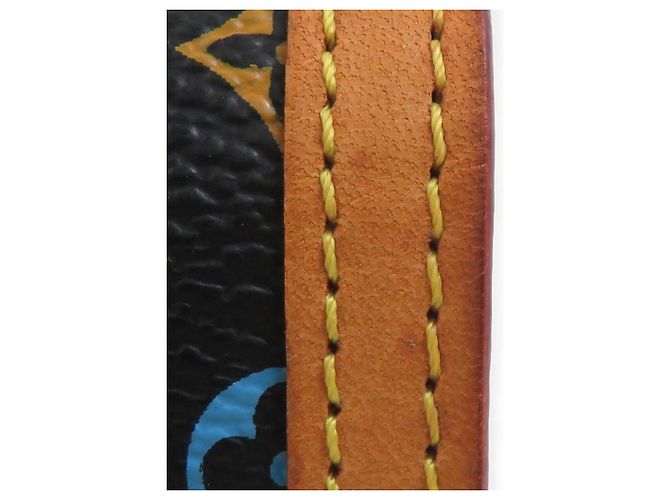 Louis Vuitton Monogram Multicolore Coin Purse Black - view 6