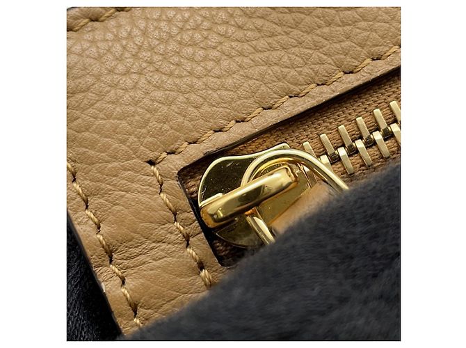 Fendi Pequin Pecan Roll Reversibler Tote Bag Braun Beige - Ansicht 13