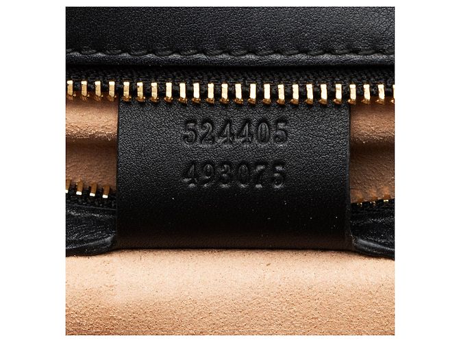 Piccola borsa a tracolla Gucci GG Velvet Sylvie Nero - vista 6