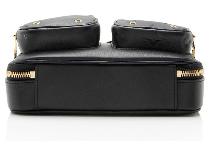 Borsa a tracolla Monogram Utility in pelle di vitello Louis Vuitton Nero - vista 4