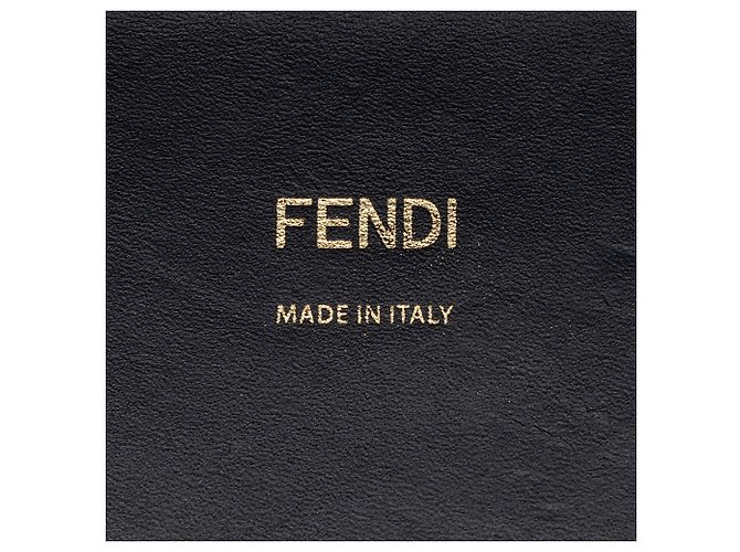 Fendi Leather Sunshine Medium Shopper Tote Tasche Blau - Ansicht 8