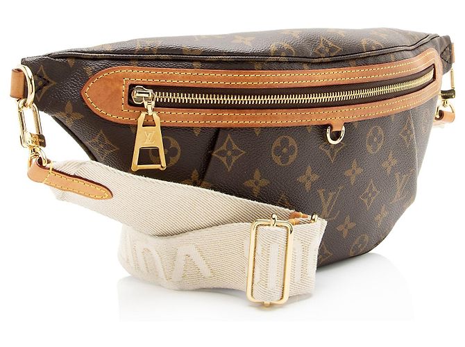 Louis Vuitton Monogram Canvas High Rise Bumbag Braun - Ansicht 2