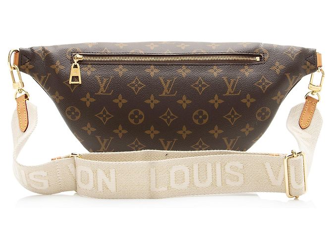 Louis Vuitton Monogram Canvas High Rise Bumbag Braun - Ansicht 3