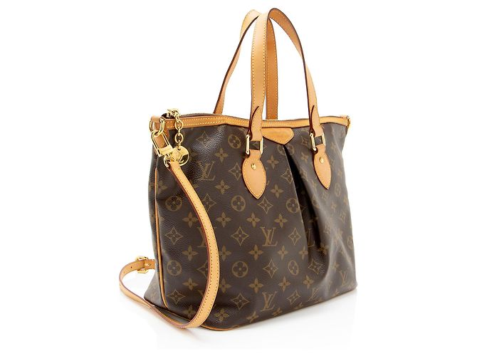 Palermo PM Tote aus Monogram Canvas Louis Vuitton Braun - Ansicht 2