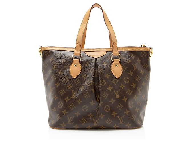 Palermo PM Tote aus Monogram Canvas Louis Vuitton Braun - Ansicht 3
