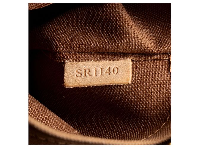 Palermo PM Tote aus Monogram Canvas Louis Vuitton Braun - Ansicht 6