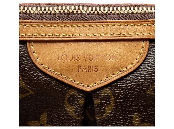Palermo PM Tote aus Monogram Canvas Louis Vuitton Braun - Ansicht 9