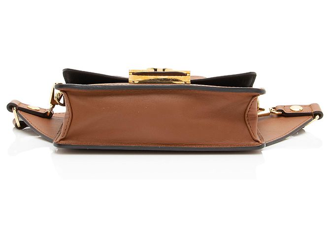 Borsa a tracolla Louis Vuitton Reverse Monogram Dauphine Marrone - vista 4