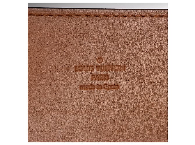 Borsa a tracolla Louis Vuitton Reverse Monogram Dauphine Marrone - vista 9