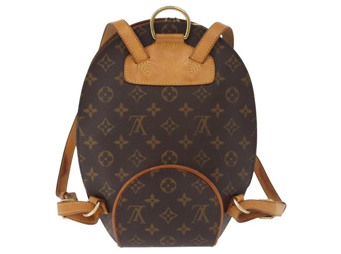 Zaino Louis Vuitton Ellipse Monogram Canvas Marrone - vista 2