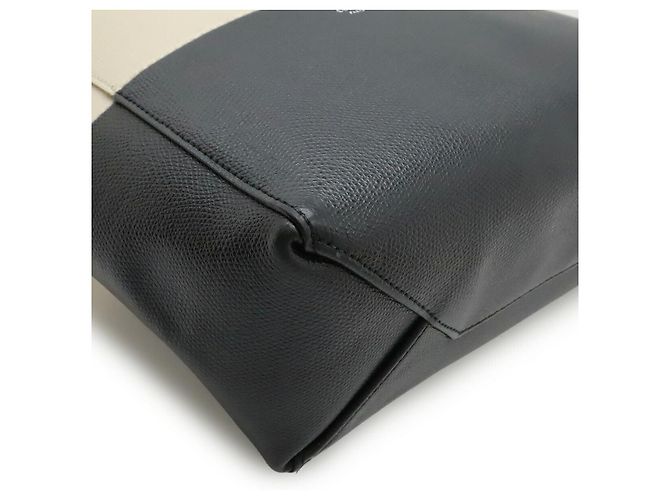 Céline Celine Vertikaler Cabas Small Tote Bag Weiß - Ansicht 3