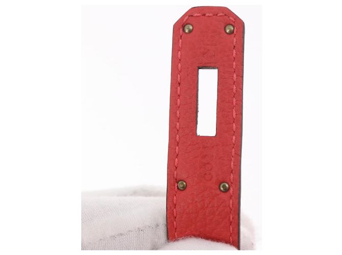Hermès Hermes Birkin Red Togo con Palladium Hardware 30 - vista 7