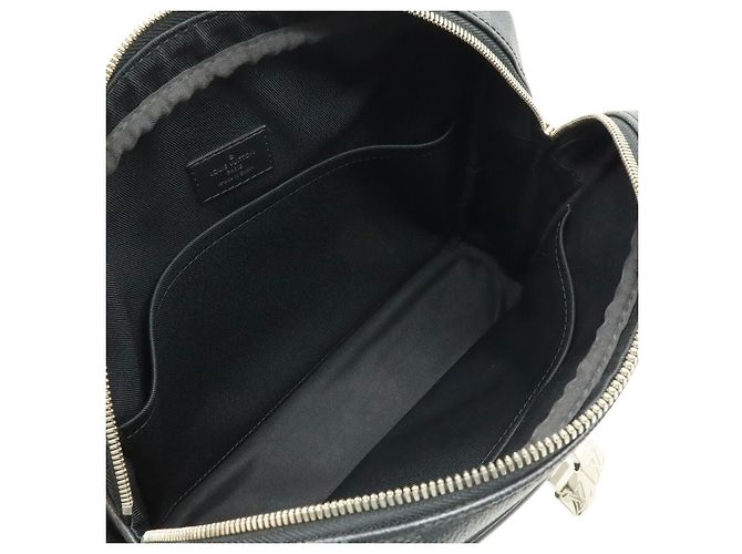 Borsa a Spalla Louis Vuitton Dayton PM Damier Graphite Nero Grigio - vista 5