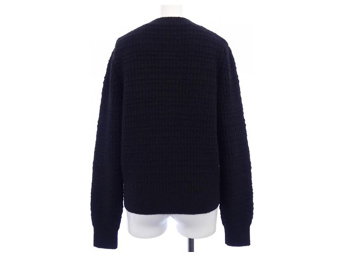 Timeless Chanel Kaschmir-Strickoberteil Schwarz - Ansicht 2