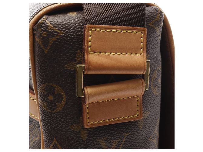 Borsa a Spalla Louis Vuitton Abbesses Monogram Marrone - vista 9