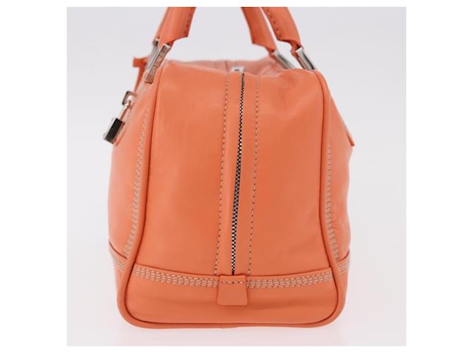 Loewe Anagram Leather Arancione - vista 3