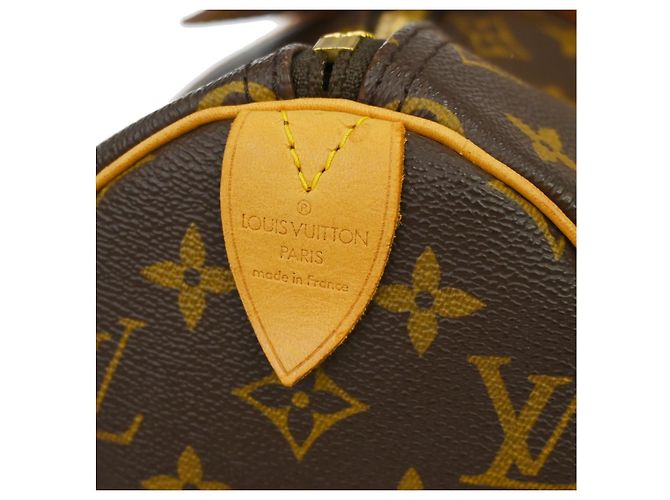 Bolsa Keepall Louis Vuitton em canvas Monogram 45 Marrom - vista 4