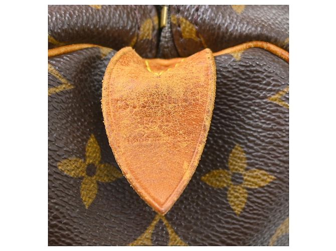 Louis Vuitton Keepall Monogram Canvas 55 Marrone - vista 4