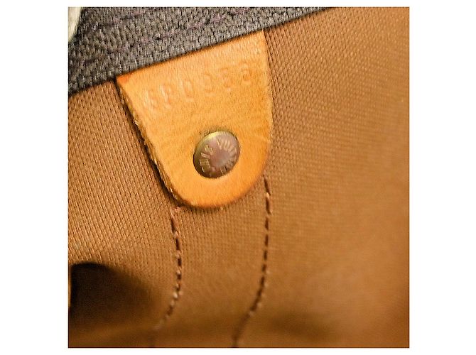 Louis Vuitton Keepall Monogram Canvas 55 Marrone - vista 5