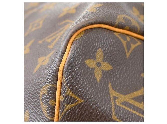 Louis Vuitton Keepall Monogram Canvas 55 Marrone - vista 7