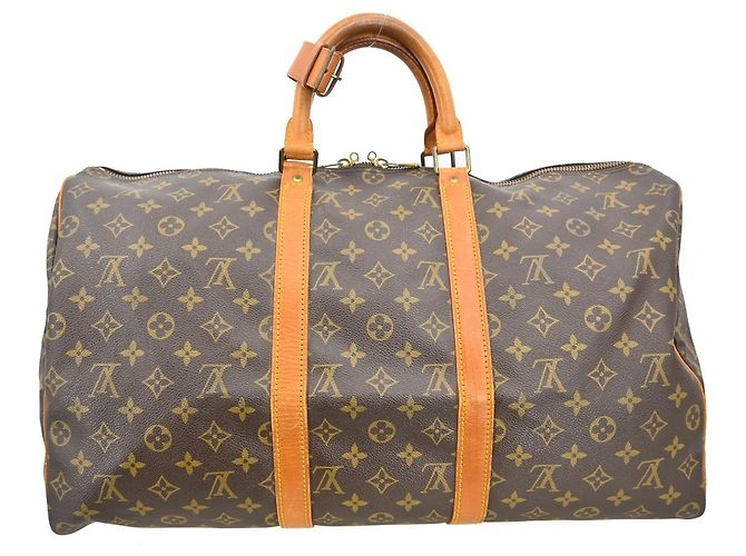 Louis Vuitton Keepall Monogram Canvas 50 Marron - vue 2