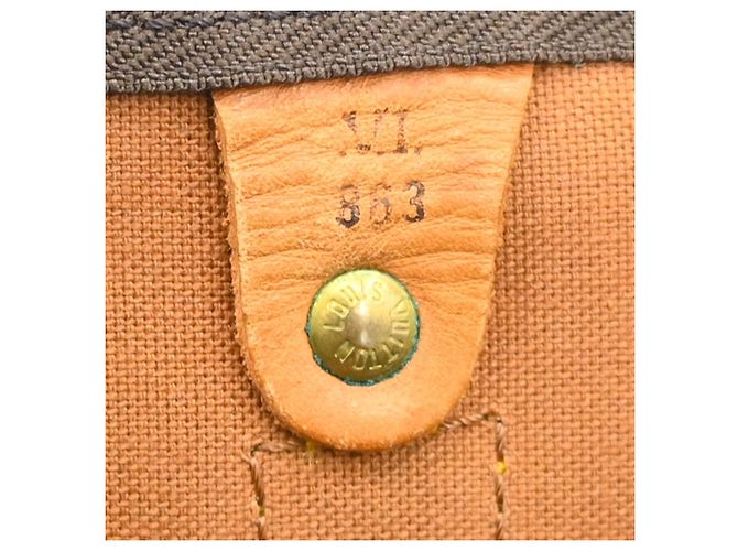 Louis Vuitton Keepall Monogram Canvas 50 Marron - vue 5