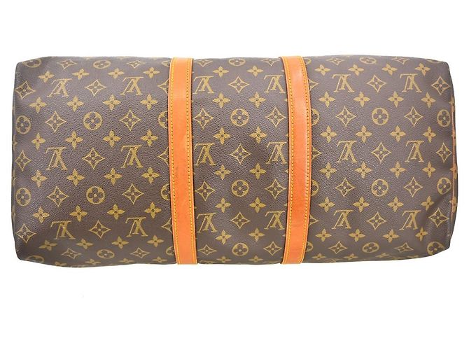 Louis Vuitton Keepall Monogram Canvas 50 Marron - vue 7