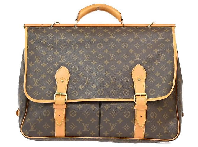 Louis Vuitton Borsa Chasse Hunting Monogram Canvas Marrone - vista 2
