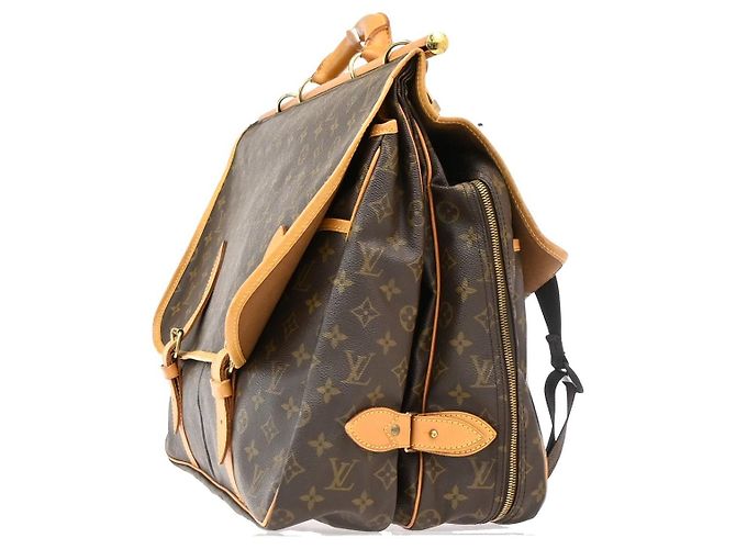Louis Vuitton Borsa Chasse Hunting Monogram Canvas Marrone - vista 4