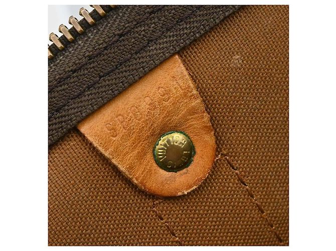 Borsa Keepall Louis Vuitton Monogram Canvas 50 Marrone - vista 5
